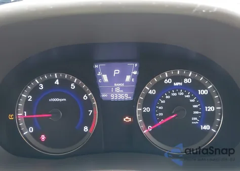 2014 Hyundai Accent Gls/Se from USA, damaged, VIN KMHCU4AE7EU775779